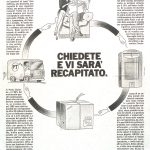 Illustrazione che mostra la semplicità del metodo anvec. Titolo: chiedete e vi sarà recapitato.