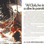 Tre amici in mare. Titolo: Al club, ho imparato a dire le parolacce.