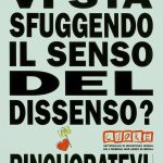 Copyhead su fondo verde: Titolo: Vi sta sfuggendo il senso del dissenso? Rincuoratevi!