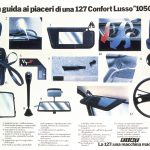 Tante parti di una fiat 127. Titolo: Piccola guida ai piaceri di una 127 Confort Lusso.