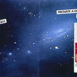 Il pianeta terra nell'universo. Titolo: Voi siete qui. Provate a guardare più in là.