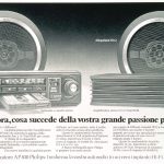 Un sistema stereo per autovetture. Titolo: a 120 all'ora, cosa succede della vostra grande passione per l'HI-FI?